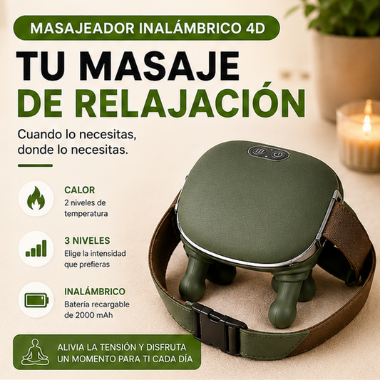 Masajeador Inalámbrico 4D™