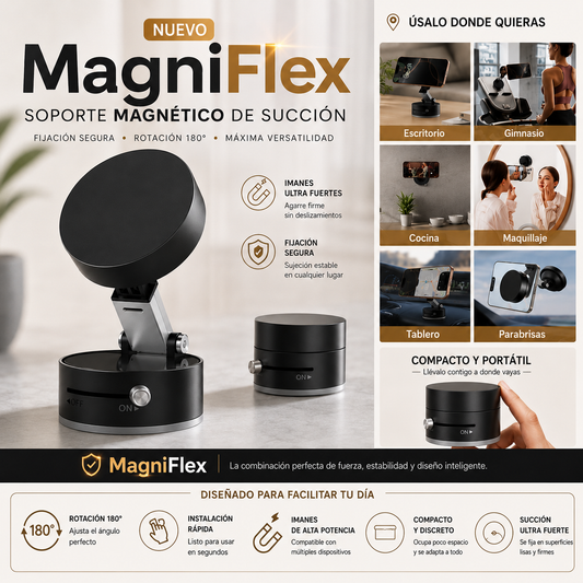 Magniflex™ | Soporte Magnético Plegable
